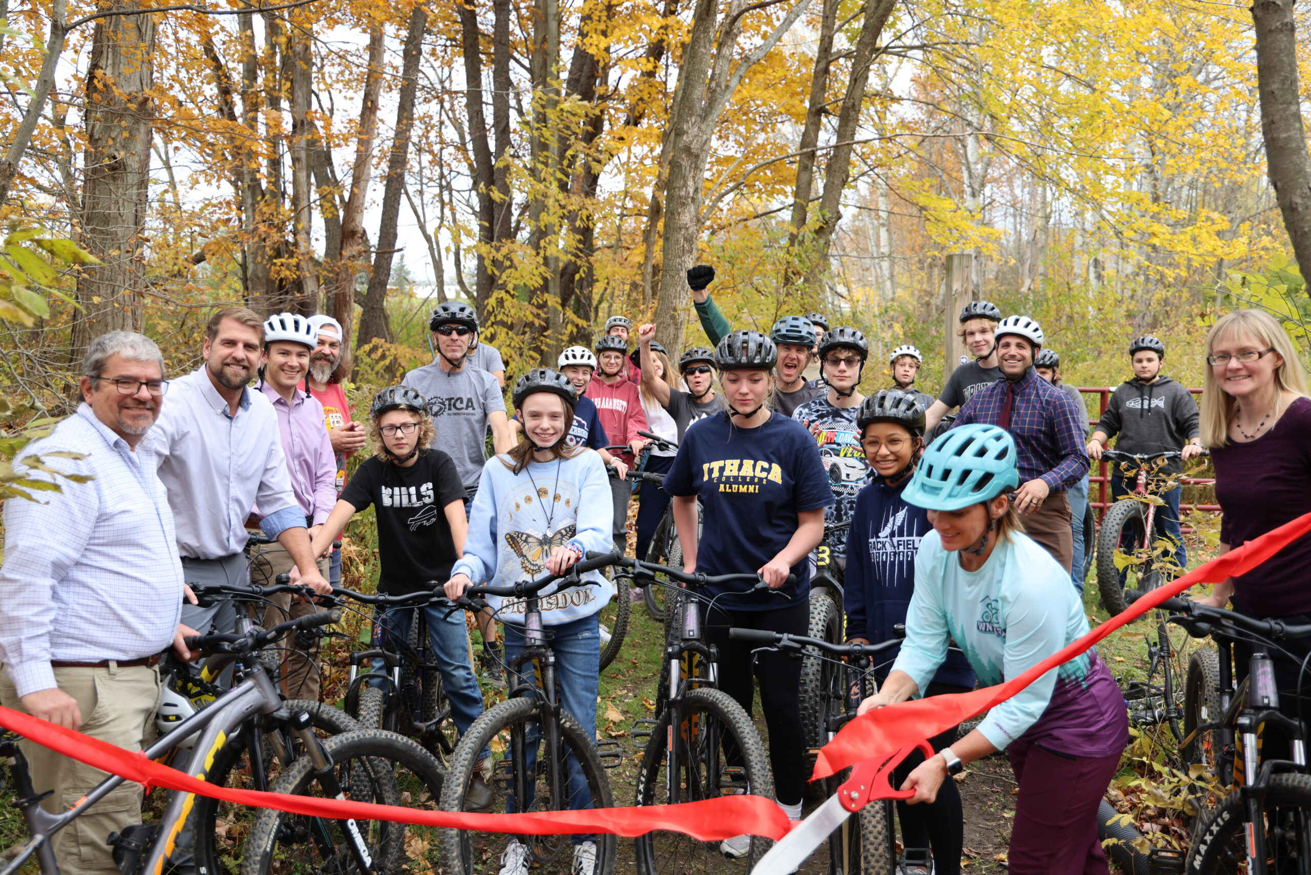 Chautauqua Lake Central School opens Adventure Trail News, Sports